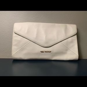 NWT - Authentic Vera Bradley Leather Harper Clutch